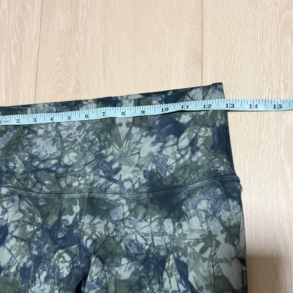 lululemon athletica Wunder Under Misty Moss Sea Steel High Rise Leggings - Picture 5 of 8